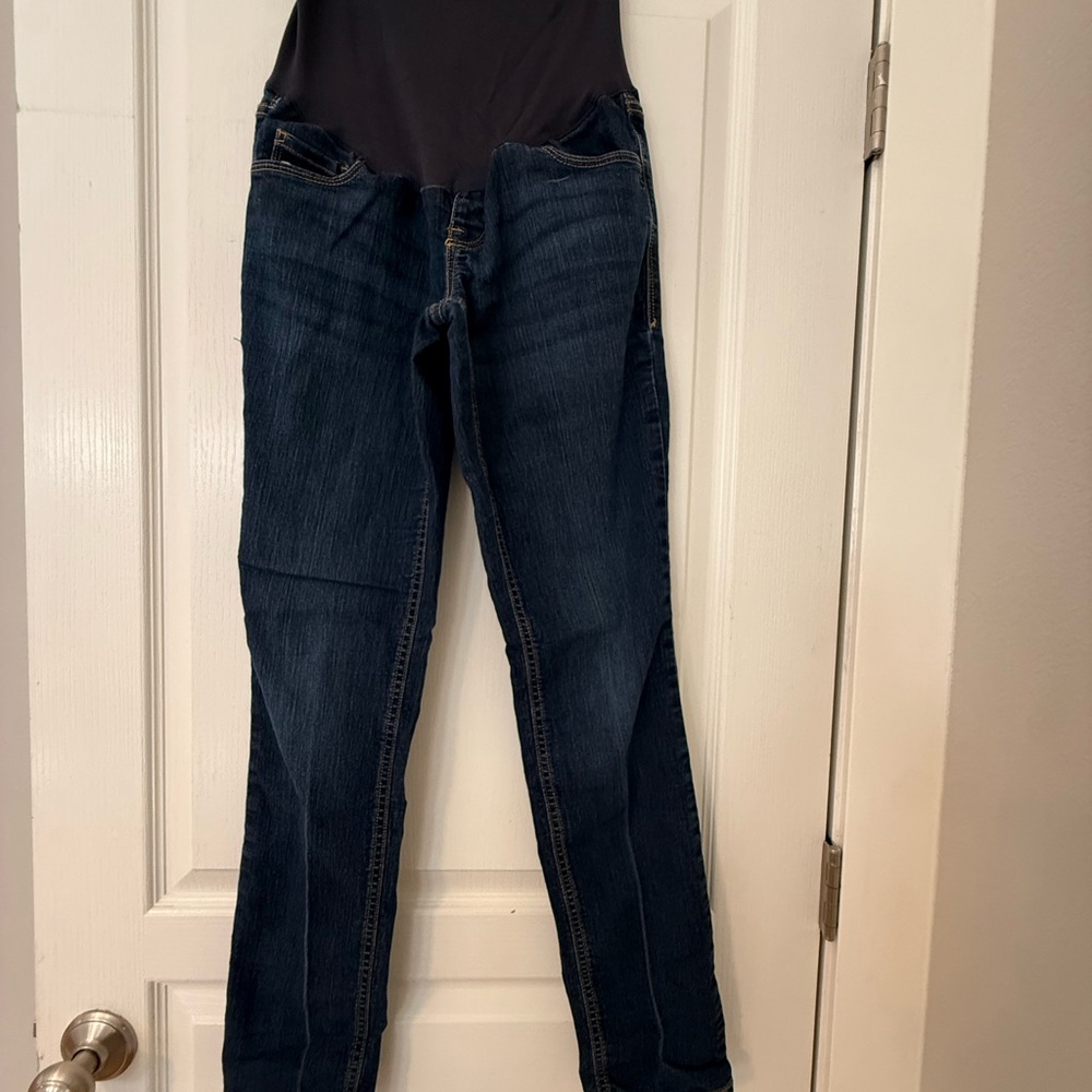 Women's Blue Maternity Jeans